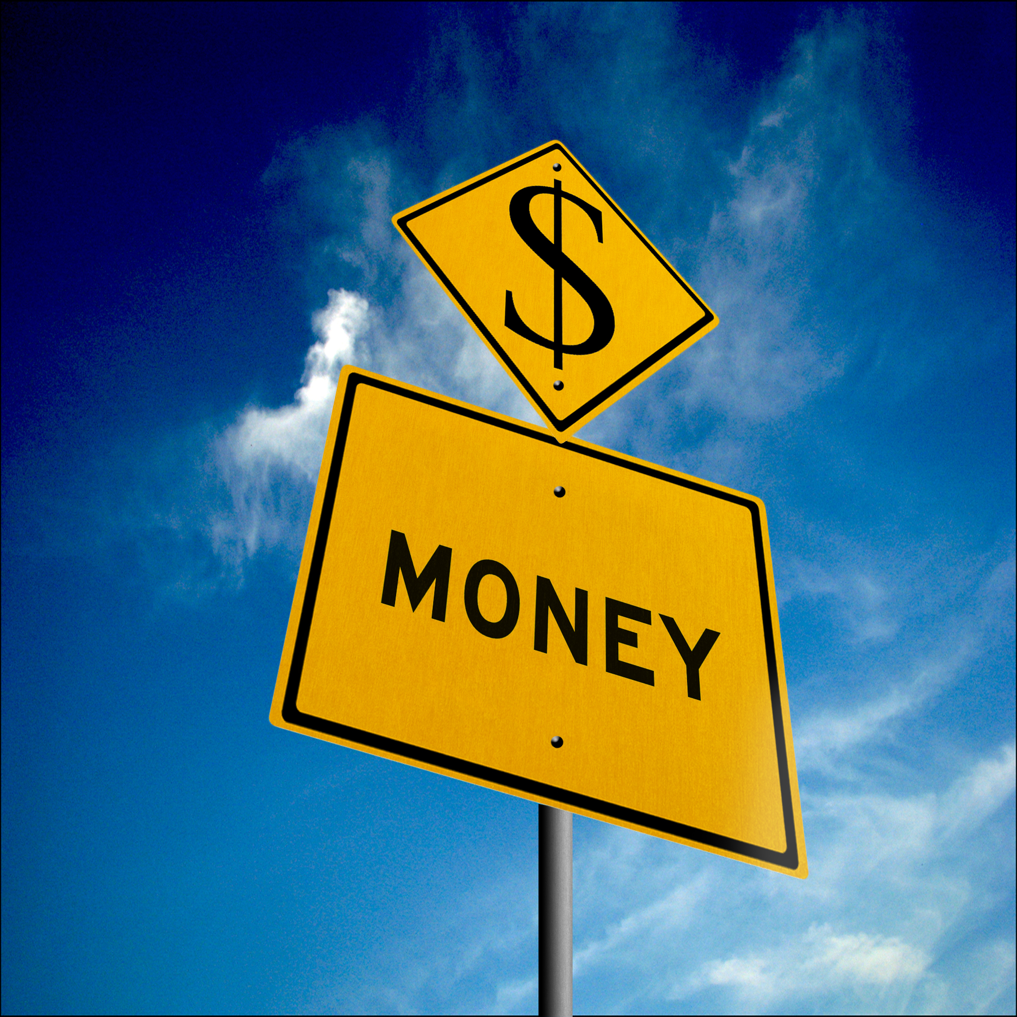 money sign literally