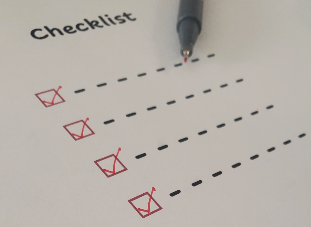 Checklist