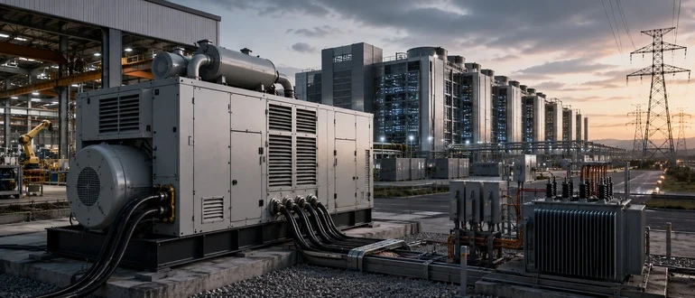 Generators, Steel, and Hoses: How the AI Data Center Boom Is Transforming American Manufacturing